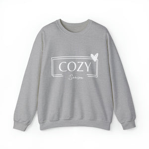 Cozy Season Heart - Unisex Heavy Blend™ Crewneck Sweatshirt