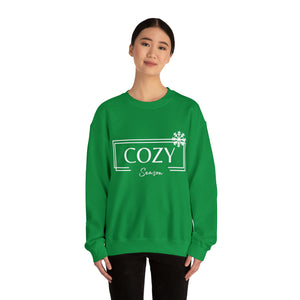 Cozy Season Snowflake - Unisex Heavy Blend™ Crewneck Sweatshirt