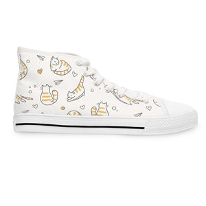 Cat Women's High Top Sneakers