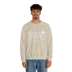 Cozy Season Snowflake - Unisex Heavy Blend™ Crewneck Sweatshirt