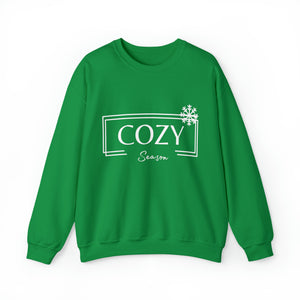 Cozy Season Snowflake - Unisex Heavy Blend™ Crewneck Sweatshirt