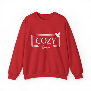 Cozy Season Heart - Unisex Heavy Blend™ Crewneck Sweatshirt