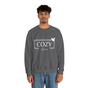 Cozy Season Heart - Unisex Heavy Blend™ Crewneck Sweatshirt