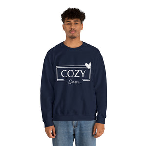 Cozy Season Heart - Unisex Heavy Blend™ Crewneck Sweatshirt