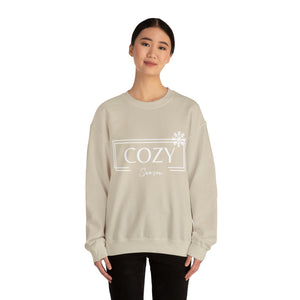 Cozy Season Snowflake - Unisex Heavy Blend™ Crewneck Sweatshirt