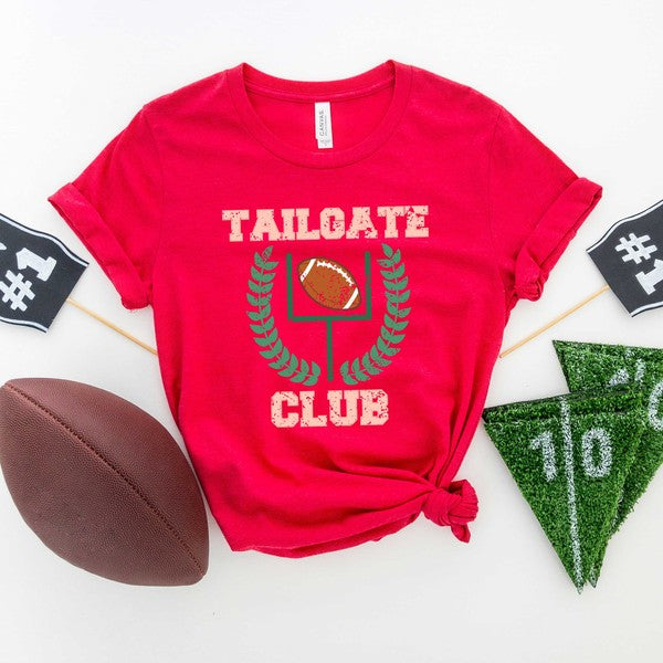 Tailgate Club Colorful Short Sleeve Graphic Tee