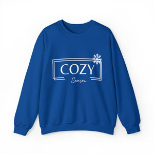 Cozy Season Snowflake - Unisex Heavy Blend™ Crewneck Sweatshirt