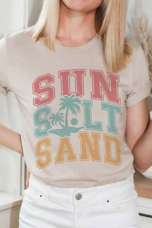 SUN SALT SAND GRAPHIC T-SHIRT