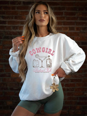 Cowgirls Babe Club Premium Graphic Sweatshirt