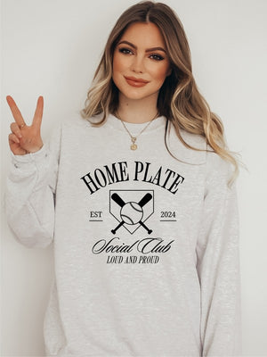 Homeplate Social Club Crewneck Sweatshirt