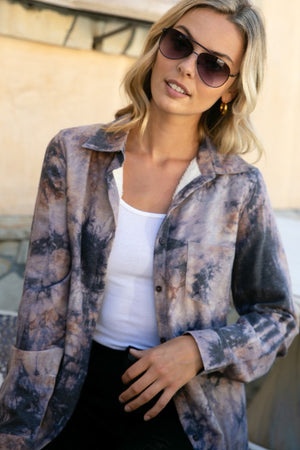 TIE DYE BUTTON DOWN SHIRTS