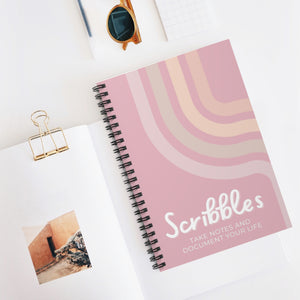 Scribbles - Spiral Notebook Journal