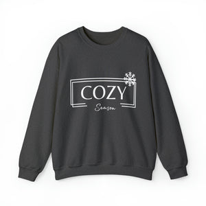 Cozy Season Snowflake - Unisex Heavy Blend™ Crewneck Sweatshirt