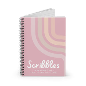 Scribbles - Spiral Notebook Journal