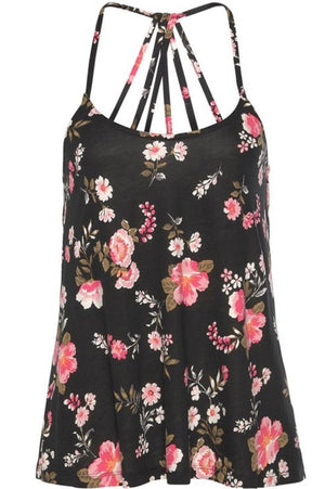 Floral, Loose Fit Tank Top