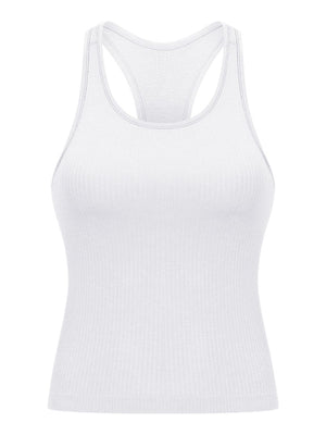 Round Neck Racerback Active Tank