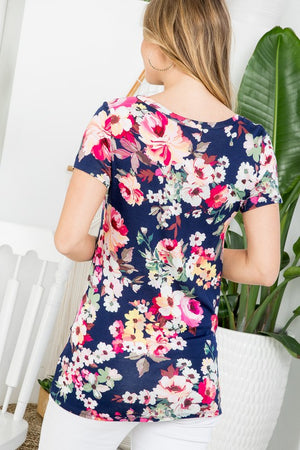 FLORAL TUNIC TOP