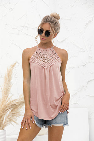 Halter Crochet Tank Top