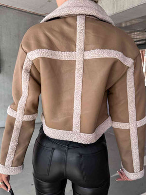 Collared Buckle Detail Jacket